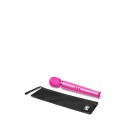 Rechargeable Magenta - masażer typu wand z silikonową głowicą 6,2 cm, długość 34 cm - 4