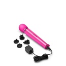 Rechargeable Magenta - masażer typu wand z silikonową głowicą 6,2 cm, długość 34 cm - 5