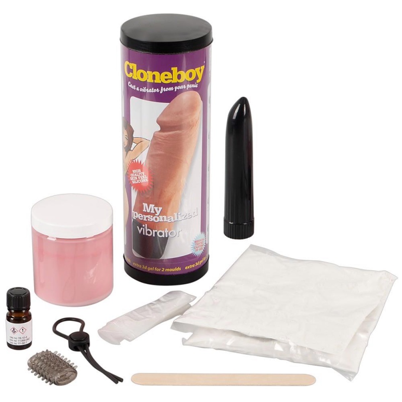 Wibrator silikonowy Cloneboy DIY – zestaw do wykonania odcisku penisa do 20 cm długości i 4 cm średnicy - 2