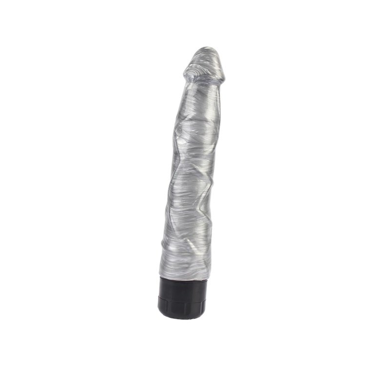 Dildo Realistyczne Pleasure Ranger-Silver z Przyssawką 22,5 cm - 4
