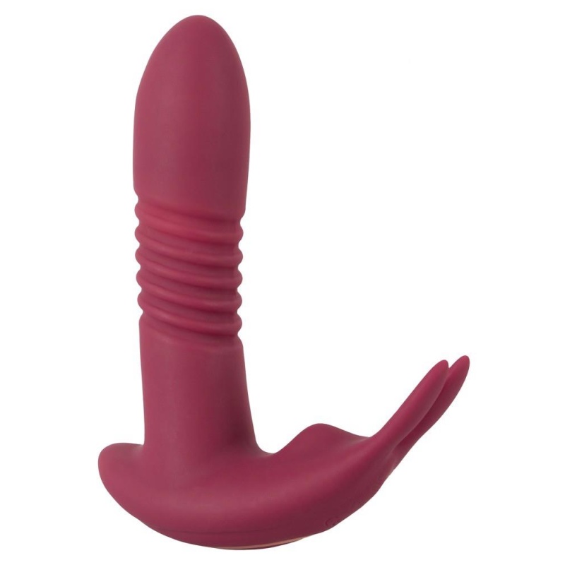 Wibrator RC Hands-free 3 Function – rotacyjno-posuwisty, silikon, 14,5–15,5 cm - 3