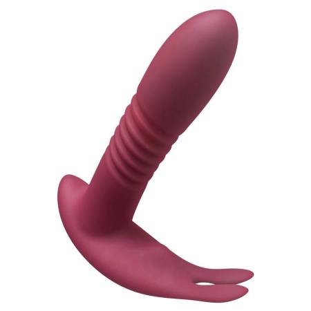 Wibrator RC Hands-free 3 Function – rotacyjno-posuwisty, silikon, 14,5–15,5 cm - 4