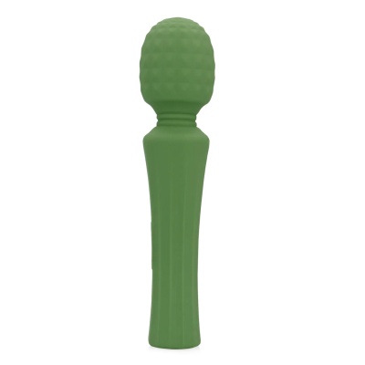 Powerful Wand Vibrator Massager with Still Handle - Green Mumba - 1
