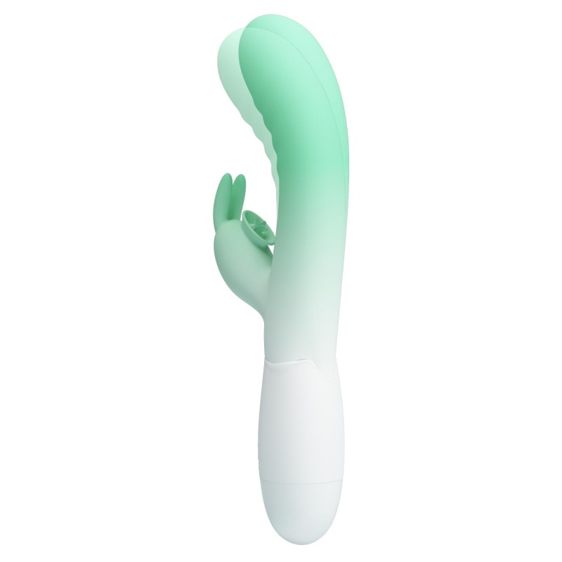 Wibrator króliczek Cerberus z podwójną stymulacją, 20 cm - 9