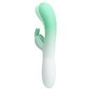Wibrator króliczek Cerberus z podwójną stymulacją, 20 cm - 9