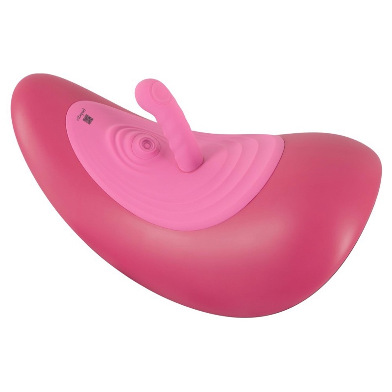 vibepad RIDE ON - Bezręczny wibrator jezdny z 3 wymiennymi stymulatorami i pilotem, długość 44,1 cm - 5