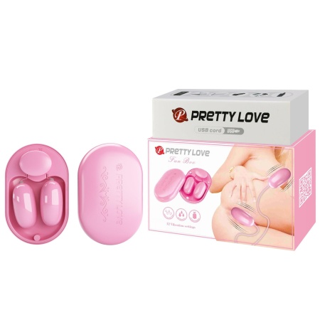 Zestaw wibratorów Fun Box z 12 trybami wibracji, 10 cm - 1