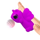 Wibrator na palec Magic Unicorn 7,5 cm - 10 trybów opukiwania - 2