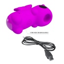 Wibrator na palec Magic Unicorn 7,5 cm - 10 trybów opukiwania - 9