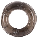 Elastyczne pierścienie na penisa Stretchy Cock Rings smoke z TPE, 3 szt., Ø 2,4–2,6 cm - 3