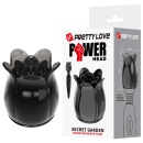 Głowica wymienna Secret Garden w kształcie kwiatu do masażera PowerWand, średnica 5,4 cm - 1