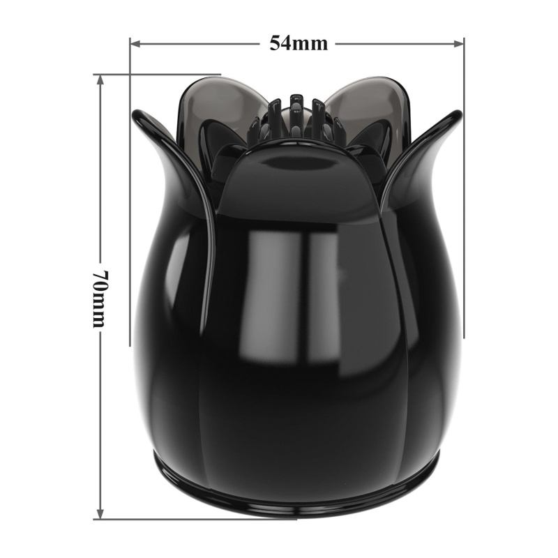 Głowica wymienna Secret Garden w kształcie kwiatu do masażera PowerWand, średnica 5,4 cm - 8