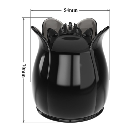 Głowica wymienna Secret Garden w kształcie kwiatu do masażera PowerWand, średnica 5,4 cm - 8