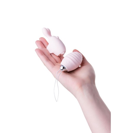 Wibrujące jajeczko na palec JOS VITA z nakładką wibrującą, hipoalergiczny silikon, 8,5 cm i 8 cm - 13