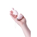 Wibrujące jajeczko na palec JOS VITA z nakładką wibrującą, hipoalergiczny silikon, 8,5 cm i 8 cm - 13