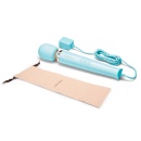 Masażer wibracyjny Le Wand Powerful Plug-In Blue - zasilanie sieciowe, długość całkowita 34 cm, średnica głowicy 6,2 cm, waga 58 - 7