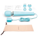 Masażer wibracyjny Le Wand Powerful Plug-In Blue - zasilanie sieciowe, długość całkowita 34 cm, średnica głowicy 6,2 cm, waga 58 - 8