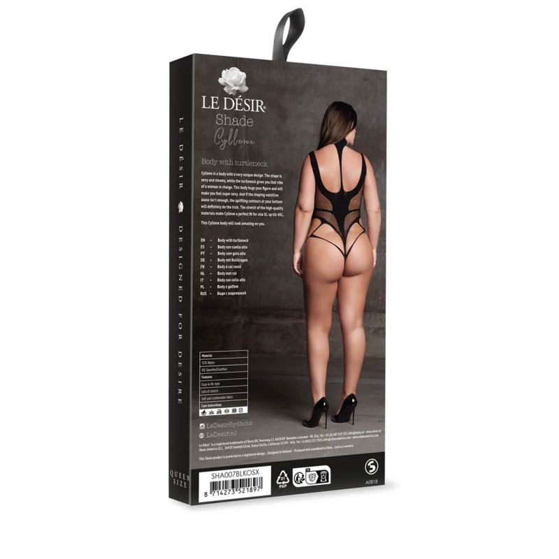 Cyllene XLVIII - Body with Turtleneck - Plus Size - 3