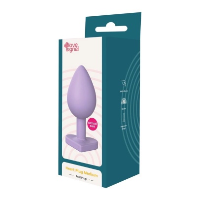 LOVE SIGNAL HEART PLUG MEDIUM - 1