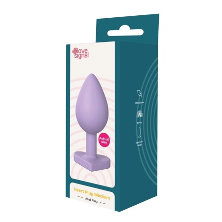 LOVE SIGNAL HEART PLUG MEDIUM - 1