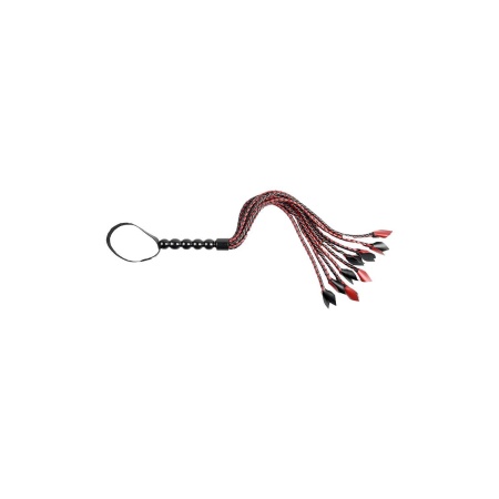 SPORTSHEETS SAFFRON BRAIDED FLOGGER - 4