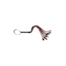 SPORTSHEETS SAFFRON BRAIDED FLOGGER - 4