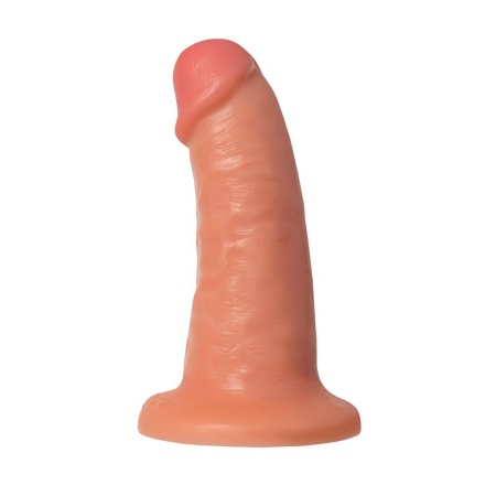Realistyczny dildo Caliber 14/4 z przyssawką, PVC, długość 14 cm, średnica 4 cm - 4