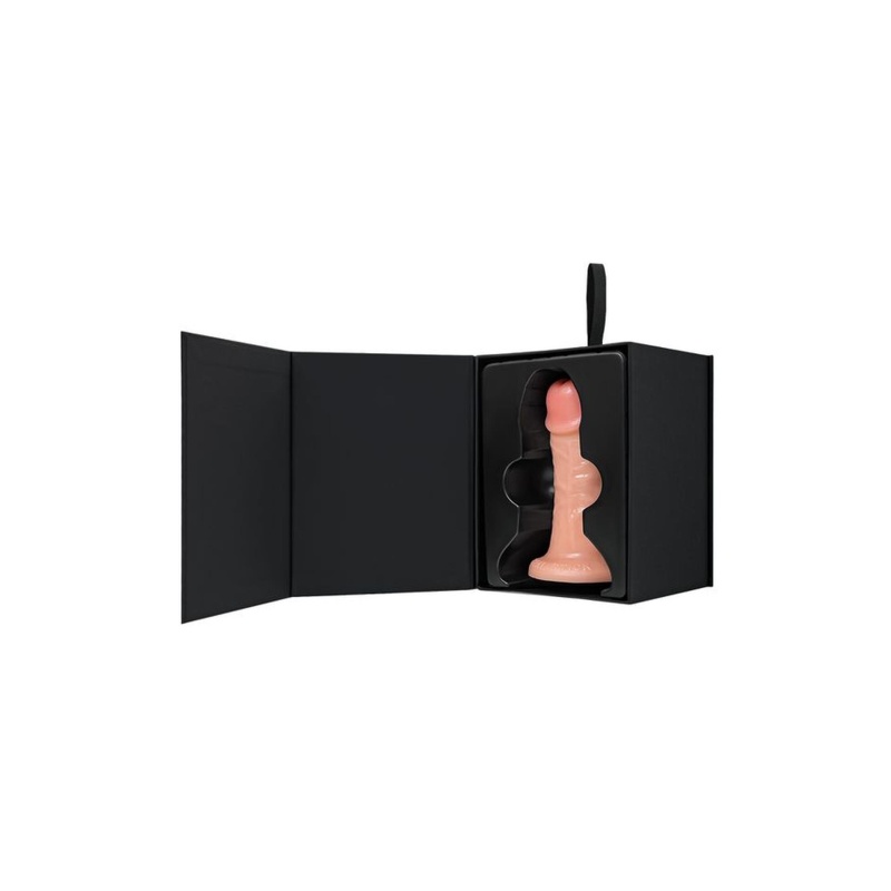 Realistyczny dildo Caliber 14/4 z przyssawką, PVC, długość 14 cm, średnica 4 cm - 9