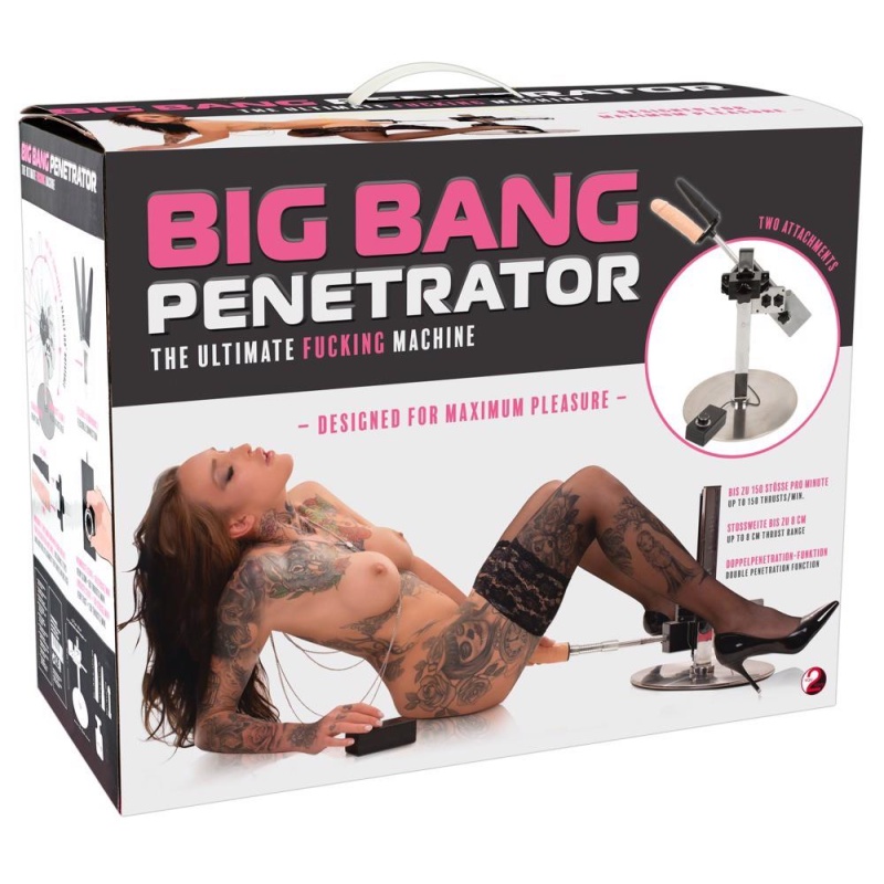 Maszyna penetracyjna Big Bang Penetrator – do 150 suwów/min, skok do 8 cm, długość stojaka 42 cm - 1
