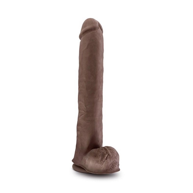 Dildo Au Naturel Daddy 14'' Sensa Feel Dual Density z Przyssawką - 35,5 cm, TPE - 4