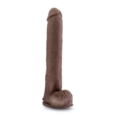 Dildo Au Naturel Daddy 14'' Sensa Feel Dual Density z Przyssawką - 35,5 cm, TPE - 4