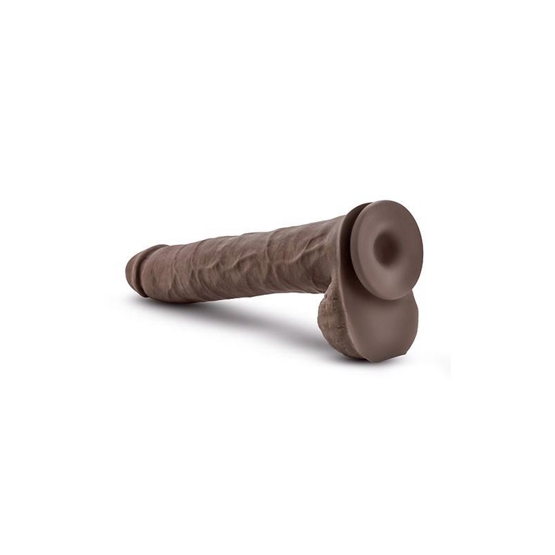 Dildo Au Naturel Daddy 14'' Sensa Feel Dual Density z Przyssawką - 35,5 cm, TPE - 5