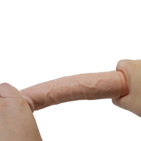 Realistyczny Wibrator Dildo Leander TPE 10 trybów wibracji 20 cm - 9
