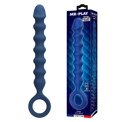 Spiralne koraliki analne George Penis 285 mm - 1