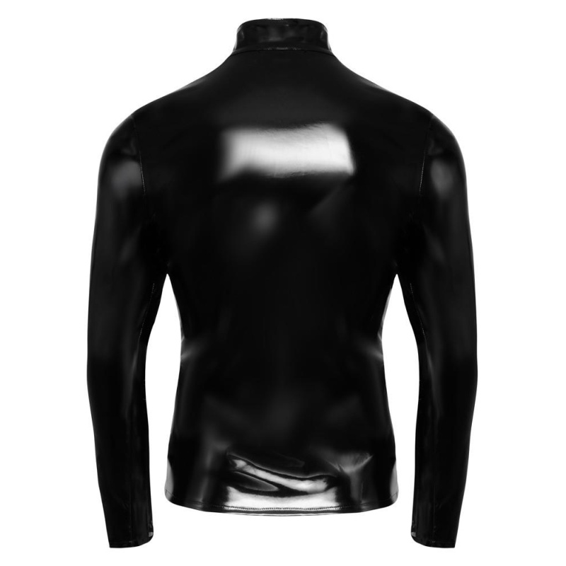 Vinyl Shirt Men L - 8