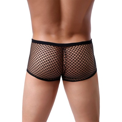 Paris Hollywood - Men's fishnet boxer shorts S\\M - 1 2