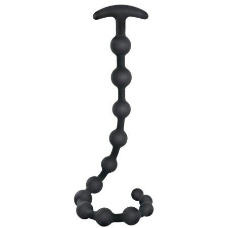 Black Velvets Anal Beads Silic - 2