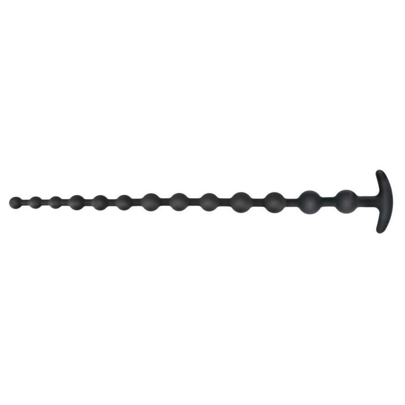 Black Velvets Anal Beads Silic - 3
