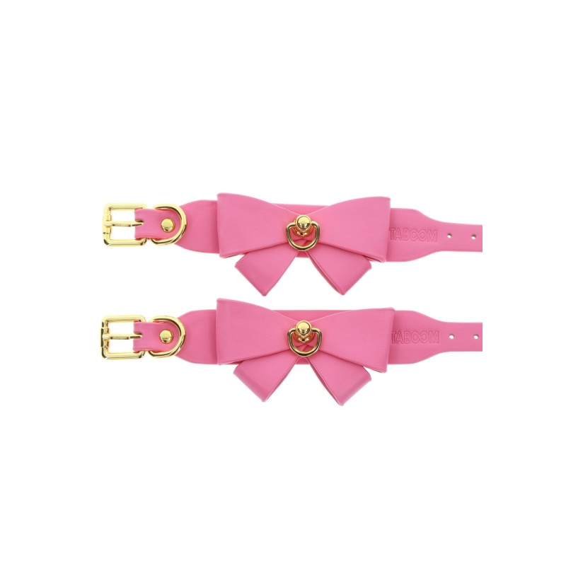 Wrist Cuffs Set Pink - 14