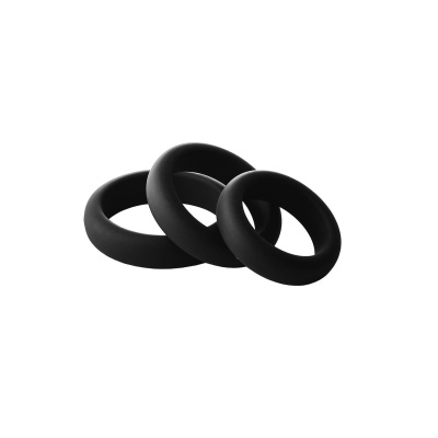 RAMROD SMOOTH SILICONE COCKRING PACK - 1 2