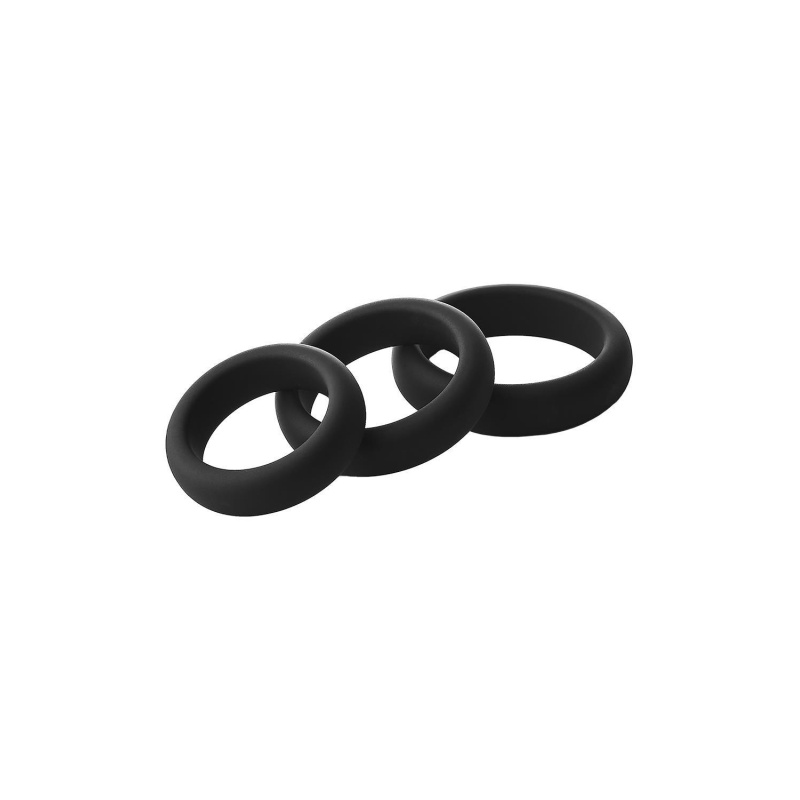 RAMROD SMOOTH SILICONE COCKRING PACK - 4