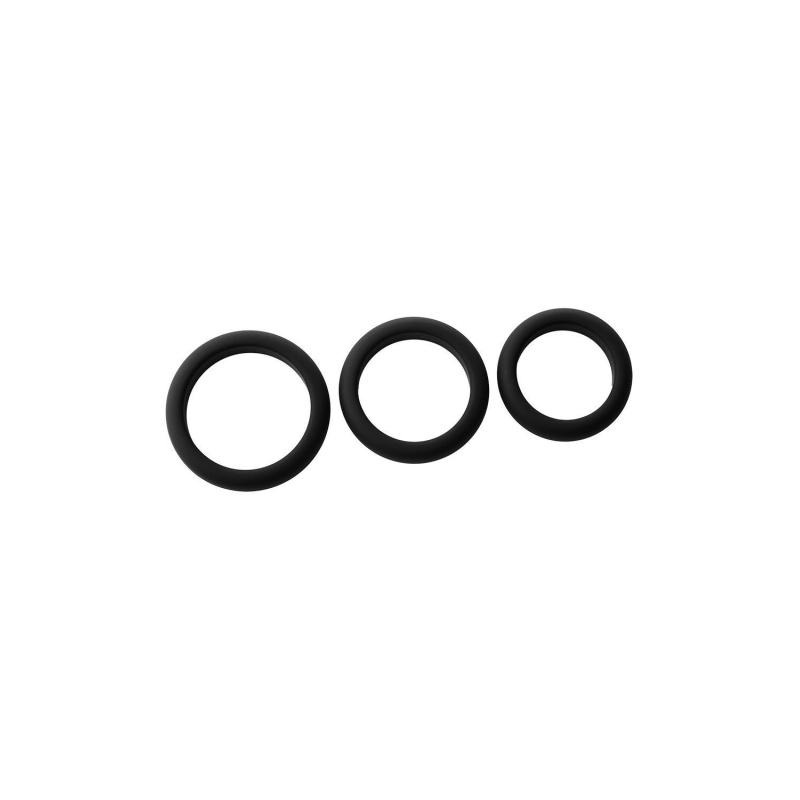 RAMROD SMOOTH SILICONE COCKRING PACK - 5