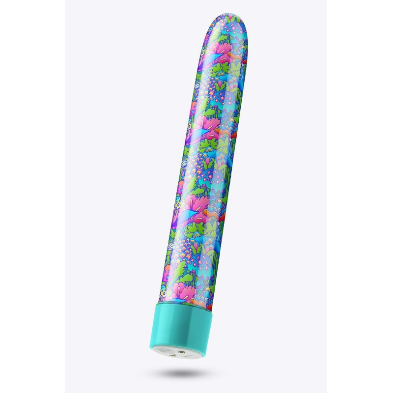 Wibrator Limited Addiction Utopia (Blush Novelties) - technologia RumbleTech, średnica 2,5 cm, długość 17,8 cm - 3