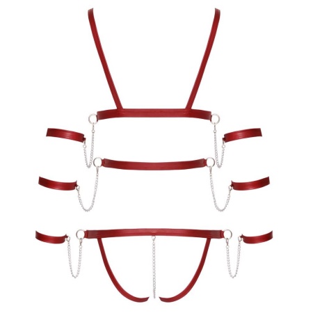 Bad Kitty Strap Body red LP-819 - 8