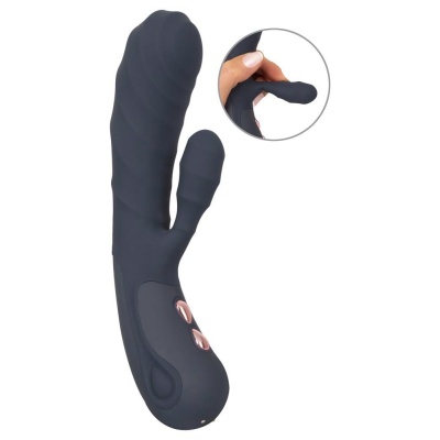 Wibrator króliczek Oh! Rabbit z dwoma silnikami, 10 trybami wibracji i długością całkowitą 16 cm - 1 2