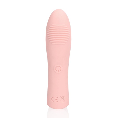Silikonowy wibrator na palec Touch of Pink - 7 trybów wibracji, zasilanie USB - 5
