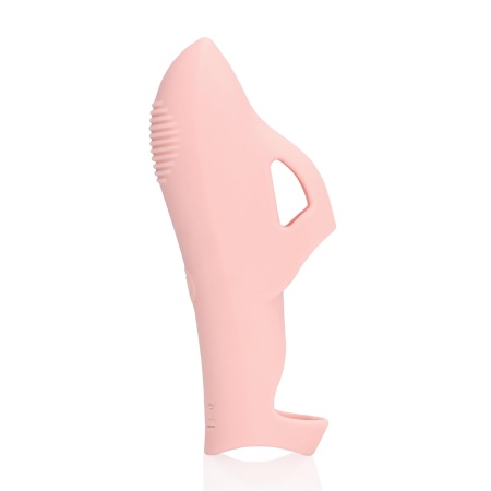 Silikonowy wibrator na palec Touch of Pink - 7 trybów wibracji, zasilanie USB - 7