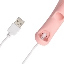 Silikonowy wibrator na palec Touch of Pink - 7 trybów wibracji, zasilanie USB - 12