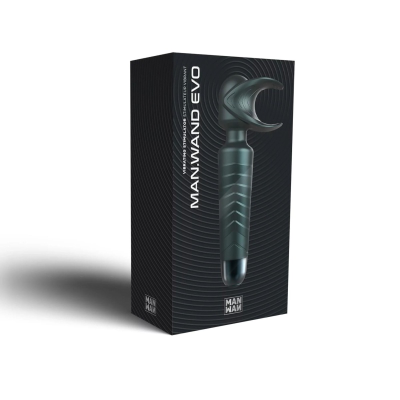 MAN.WAND EVO PINE GREY RECHARGEABLE MASTURBATOR - 7