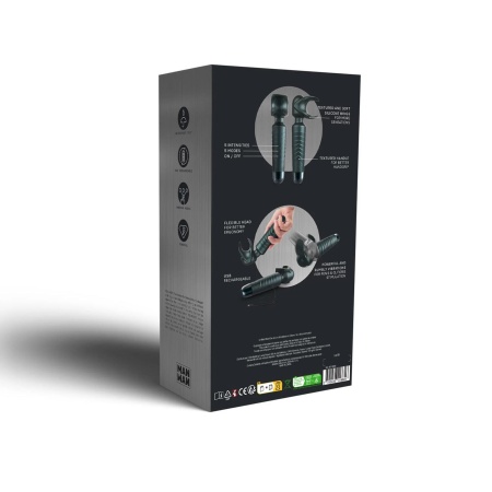 MAN.WAND EVO PINE GREY RECHARGEABLE MASTURBATOR - 8